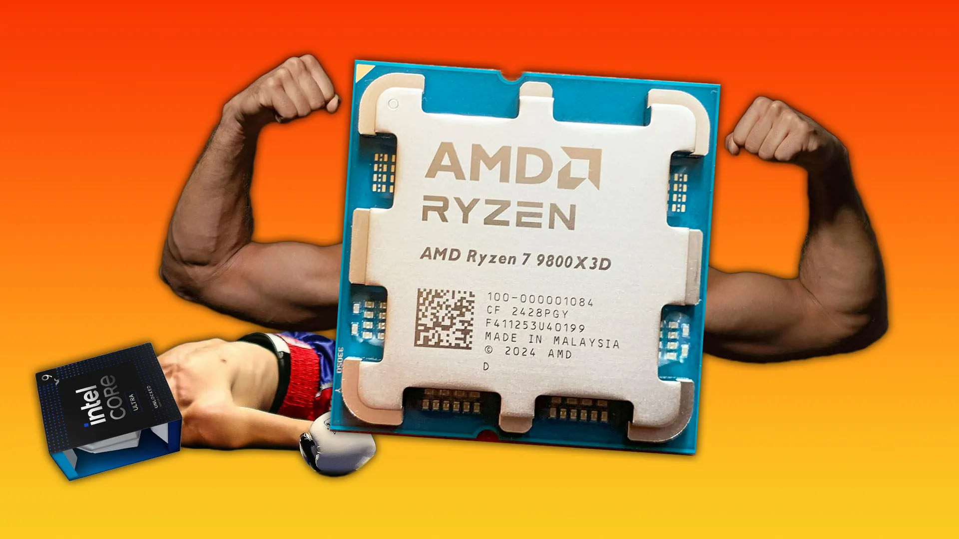 AMD Ryzen ゲーム用 CPU が売上トップ 10 を独占し、Intel はどこにも見当たりません