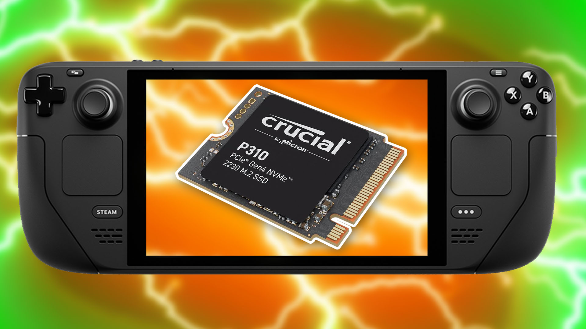 今週のサイバーマンデーでは、Crucial の 2TB Steam Deck ゲーミング SSD セールが 47% オフになります