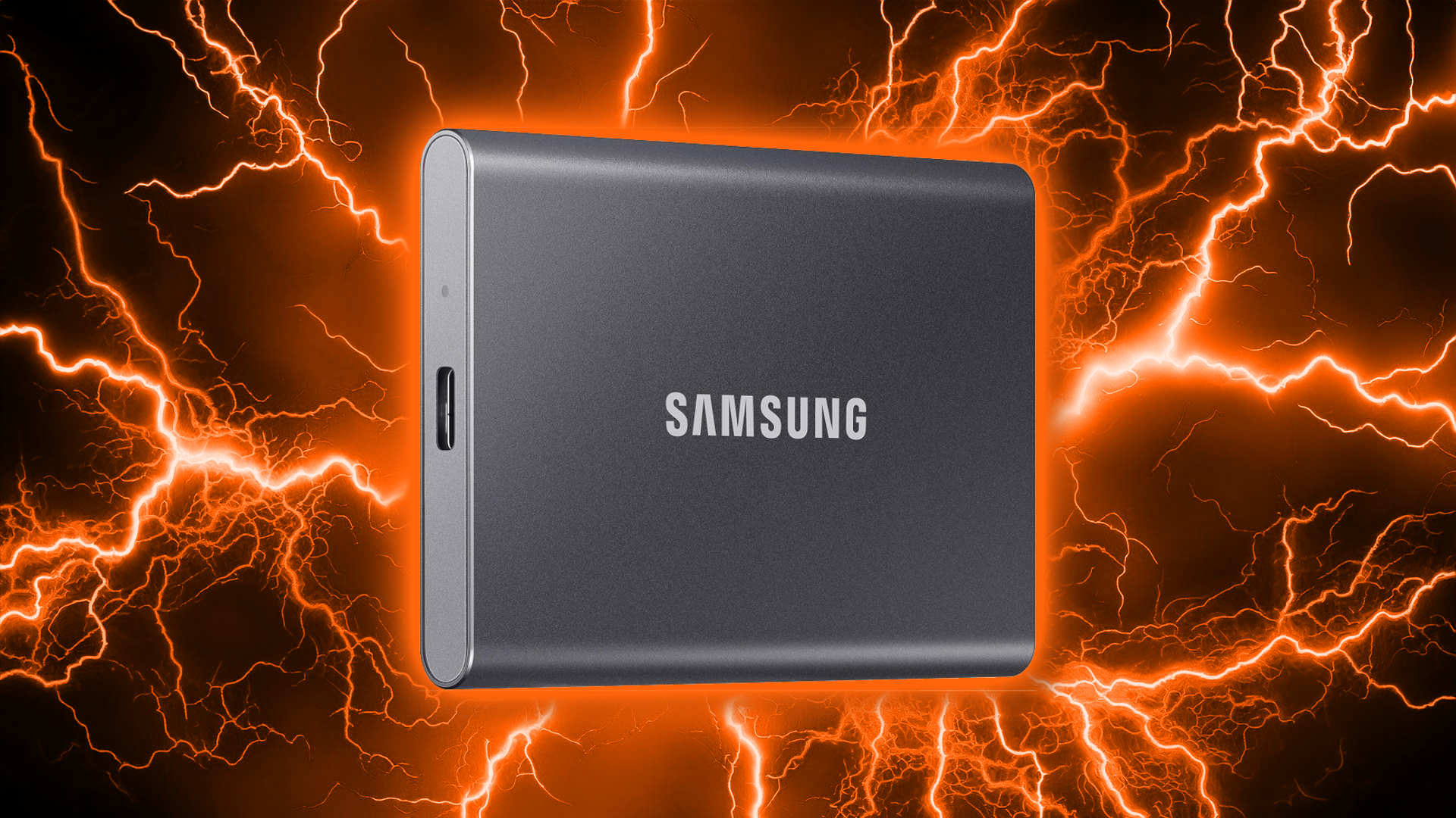 お急ぎであれば、ゲーミング PC 用のこの外付け Samsung SSD を最大 38% 節約できます