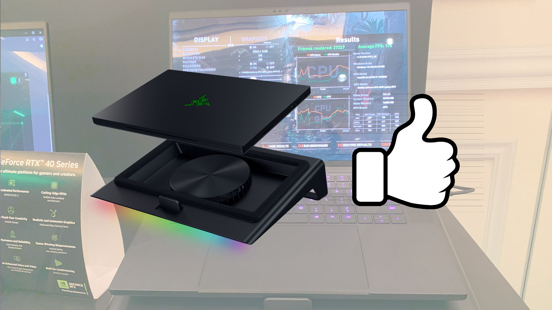 Razer の新しいゲーミング ラップトップ冷却パッドはフレーム レートを本当に向上させます