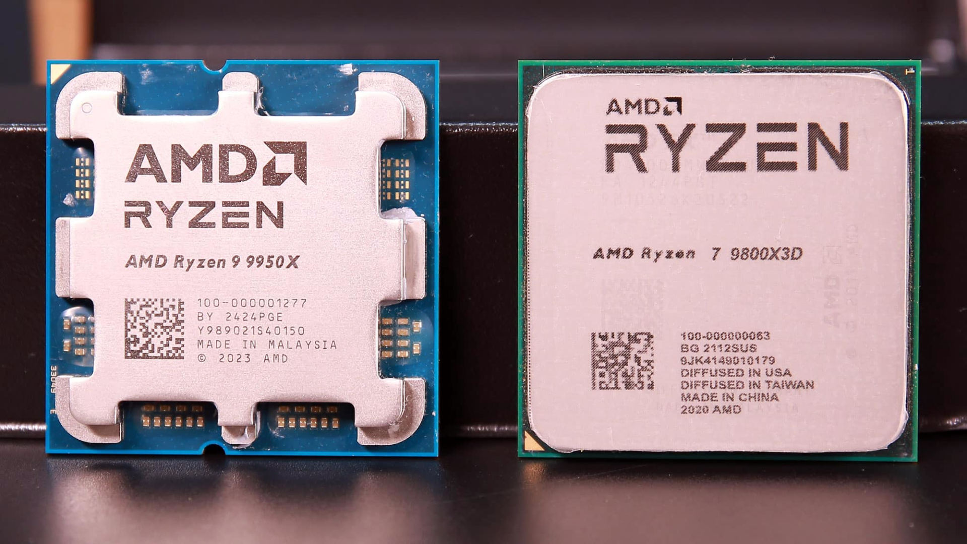 この偽のAMD ryzen 7 9800x3dゲームCPUはAmazonから購入されたと伝えられています